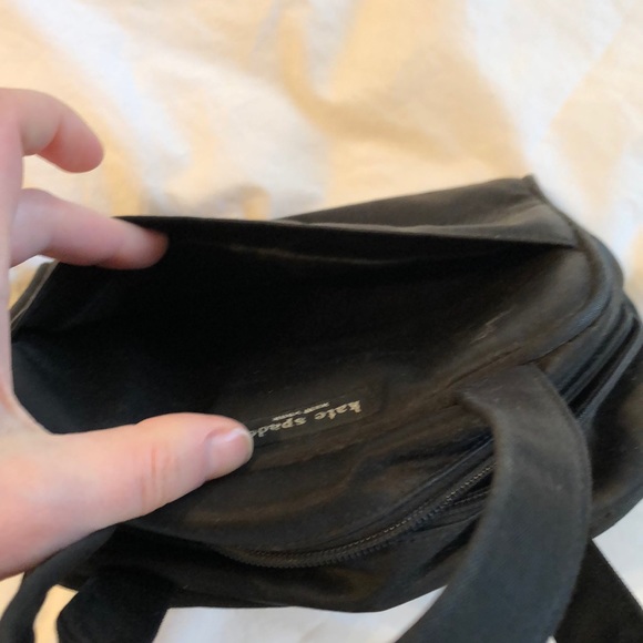 Black Kate Spade top handle bag with zipper! - Picture 2 of 5